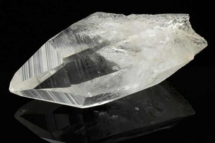 Striated Colombian Quartz Crystal - Peña Blanca Mine #189635